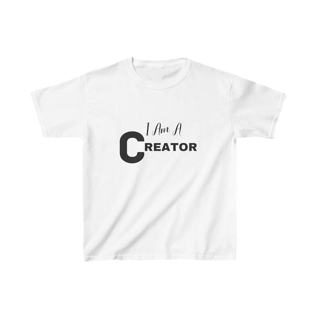 I Am A Creator Kids ™ T-shirt - Image 7