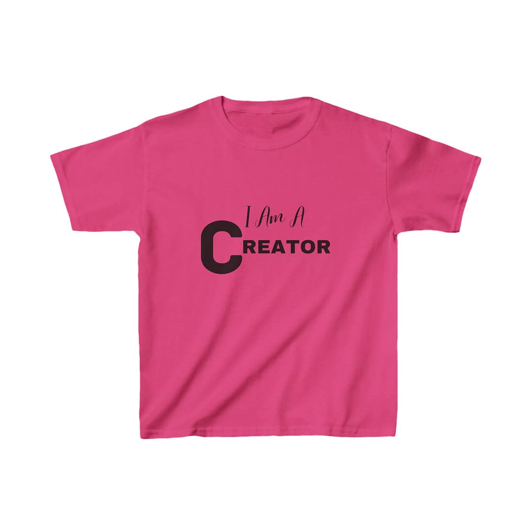 I Am A Creator Kids ™ T-shirt - Image 4