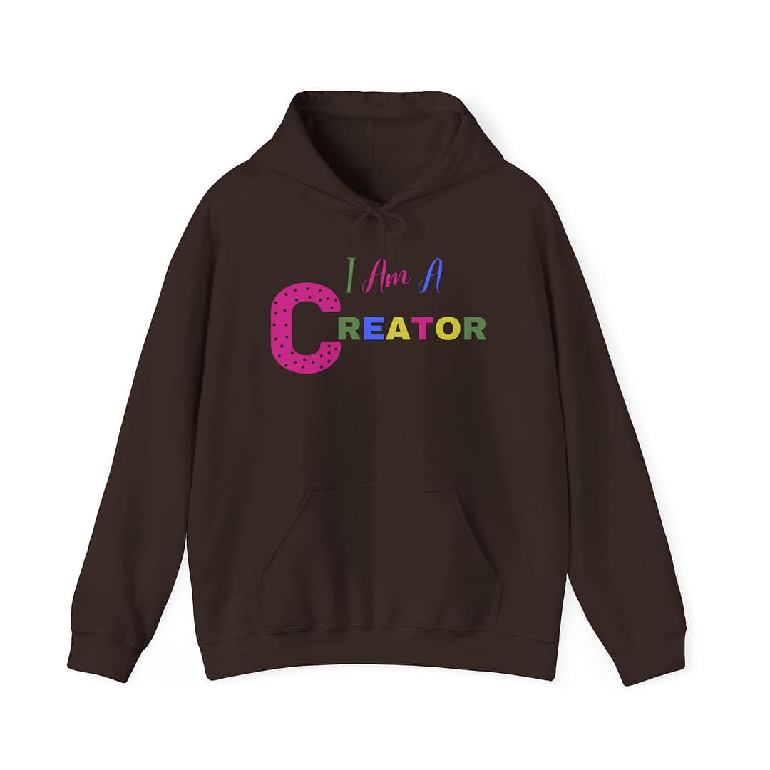 I Am a Creator™ Woman's Hooded Sweatshirt - Image 4