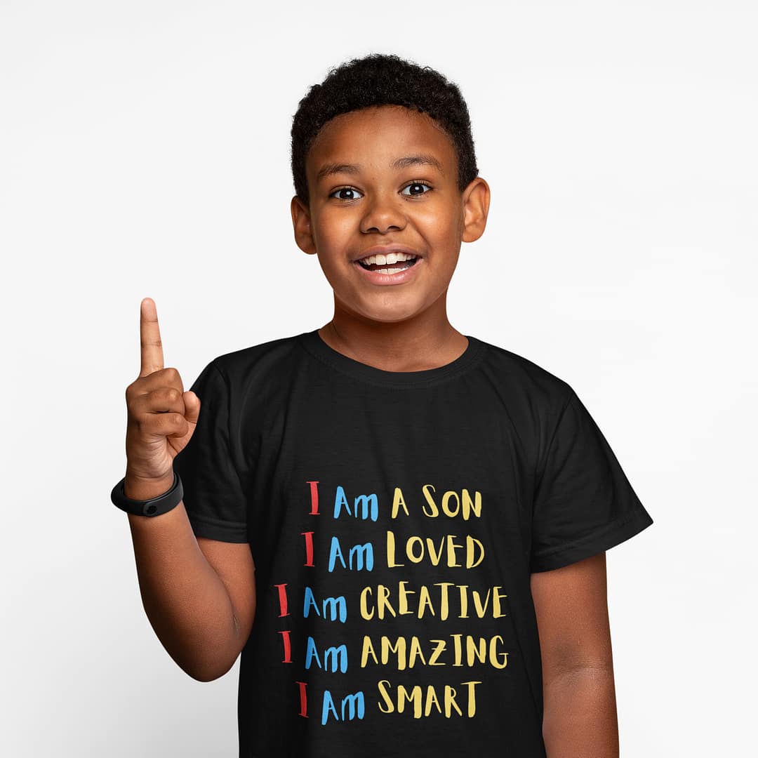 I Am A Son Affirmation T-shirt ™ - Image 2
