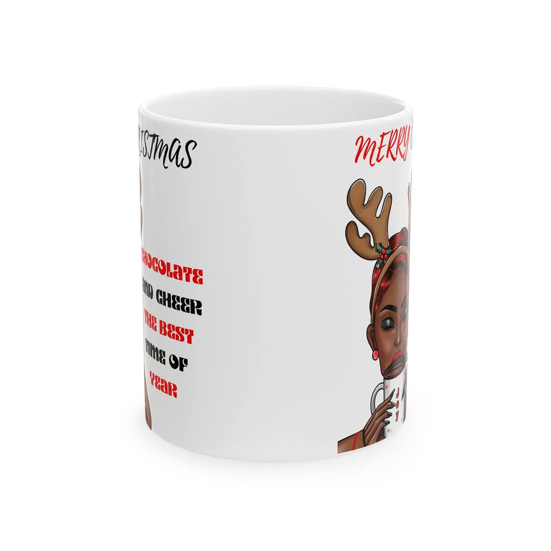Sips Tea Holiday Mug, (11oz) - Image 3
