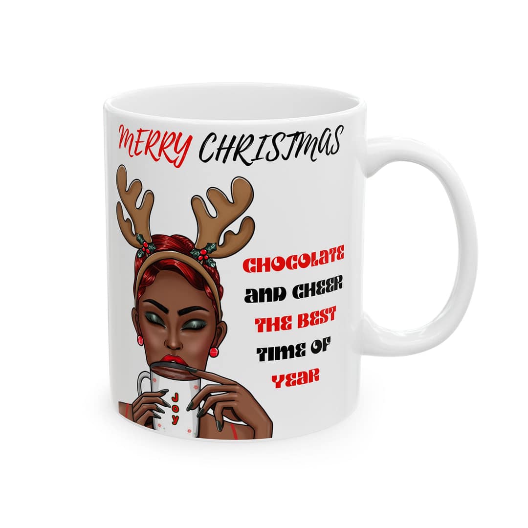 Sips Tea Holiday Mug, (11oz) - Image 4