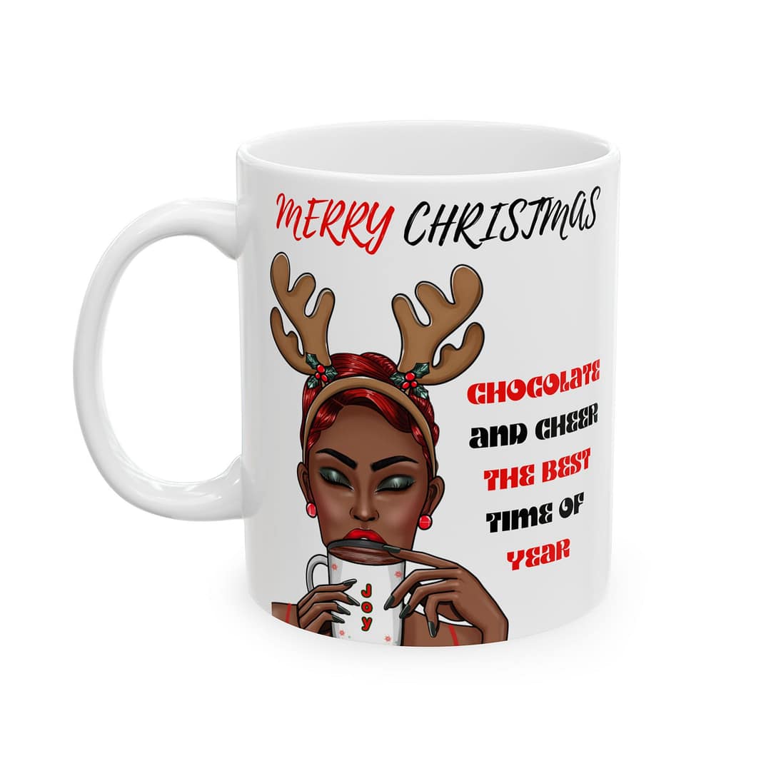 Sips Tea Holiday Mug, (11oz)