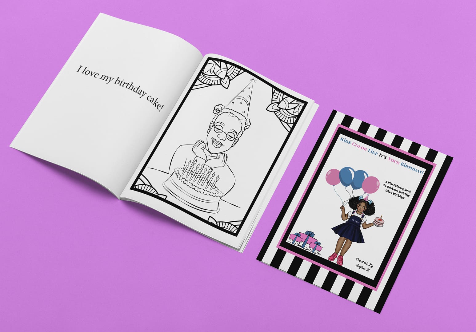 New Kids Color Like It's Your Birthday Color and Sip Kit - Image 2