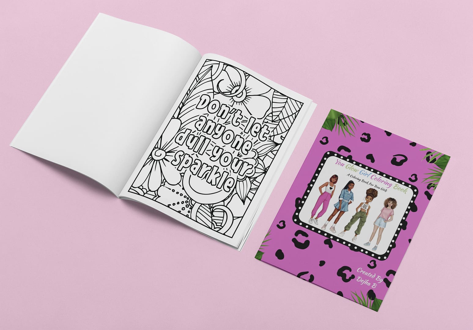 You Glow Girl Coloring Book ( A New Coloring Book For Teen Girls) - Image 3