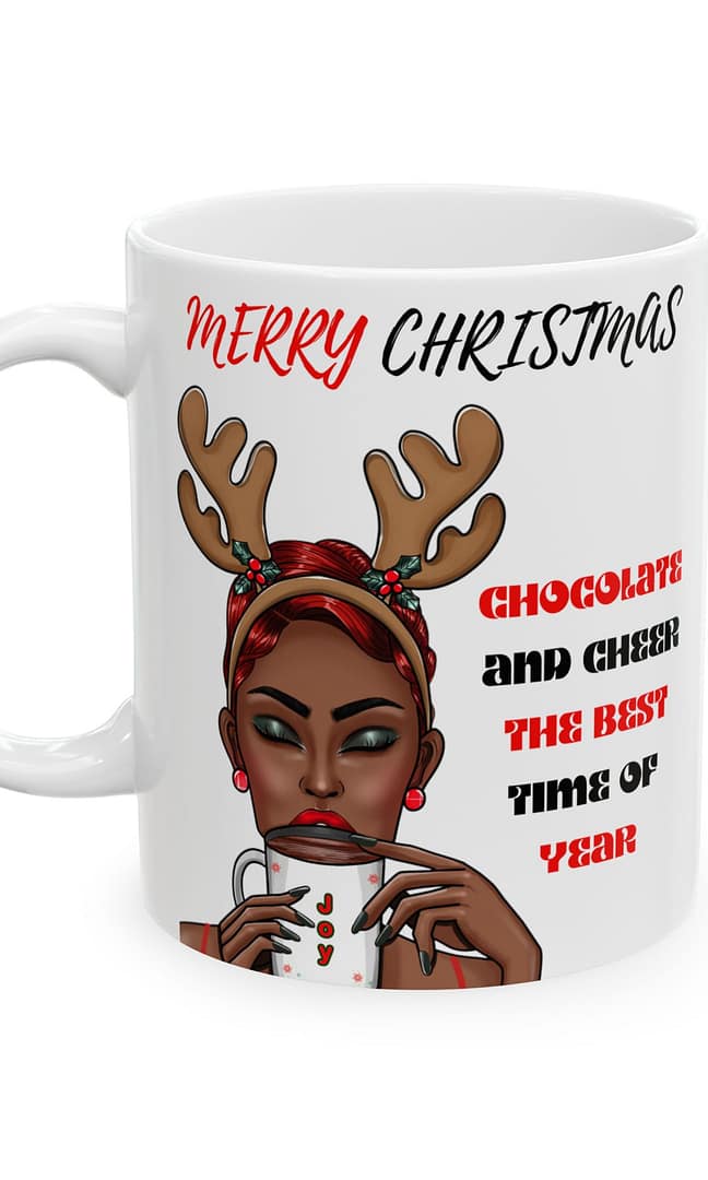 Sips Tea Holiday Mug, (11oz)