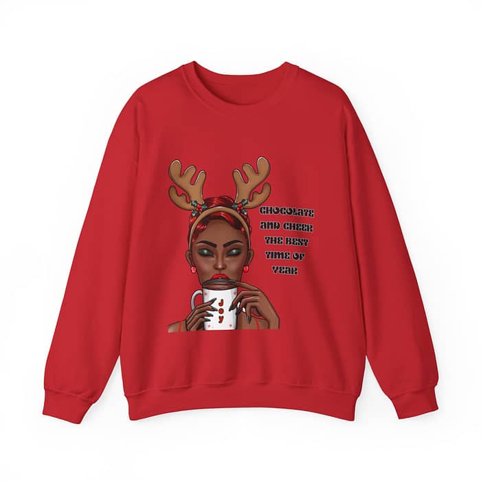 Chocolate and Cheer™ Holiday Sweatshirt (Adult)