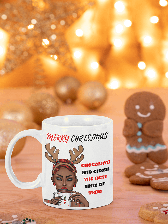Sips Tea Holiday Mug, (11oz) - Image 2