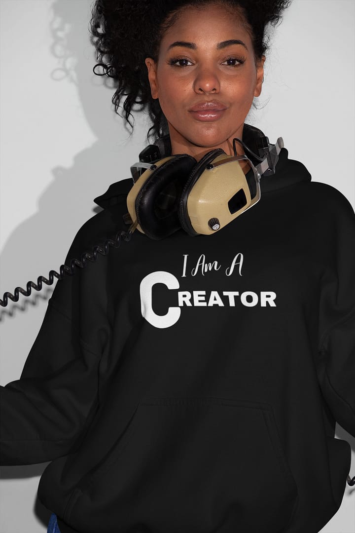 Unisex I Am A Creator Heavy Blend™ Hooded Sweatshirt - Image 3