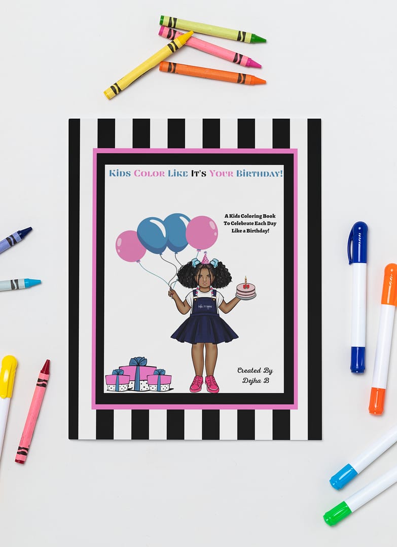 New Kids Color Like It's Your Birthday Color and Sip Kit - Image 3