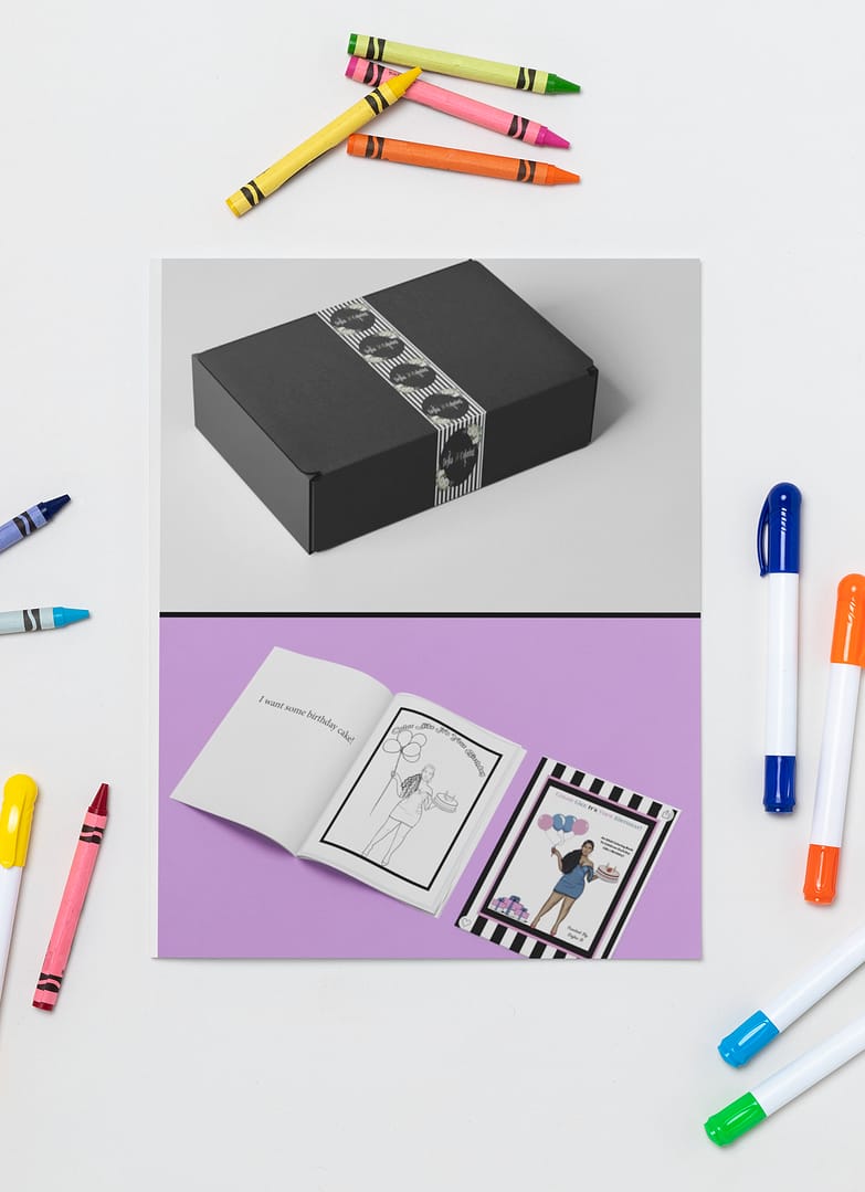 Color Like It's Your Birthday Adult Coloring Book Color and Sip Kit