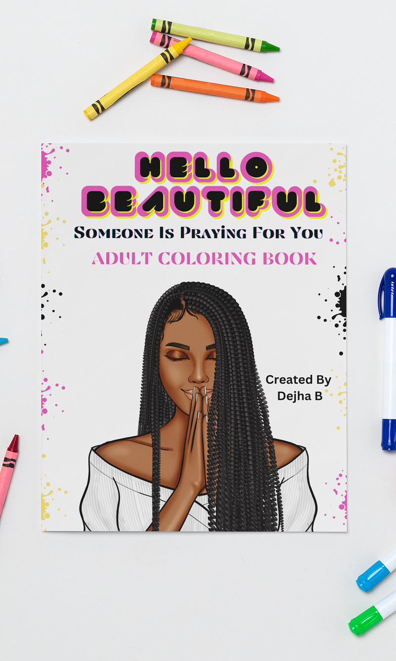 coloring book for grief