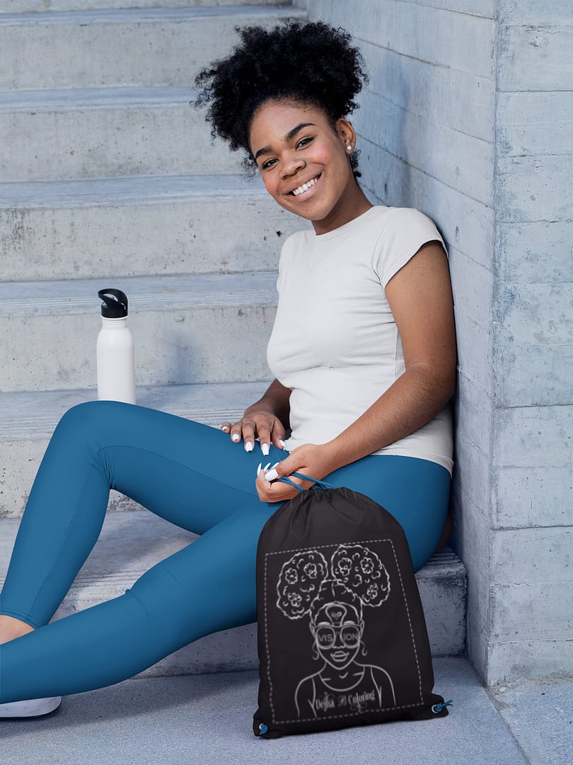 Kids Color Your Dreams Into Reality Coloring Book Color and Sip Kit - Image 3