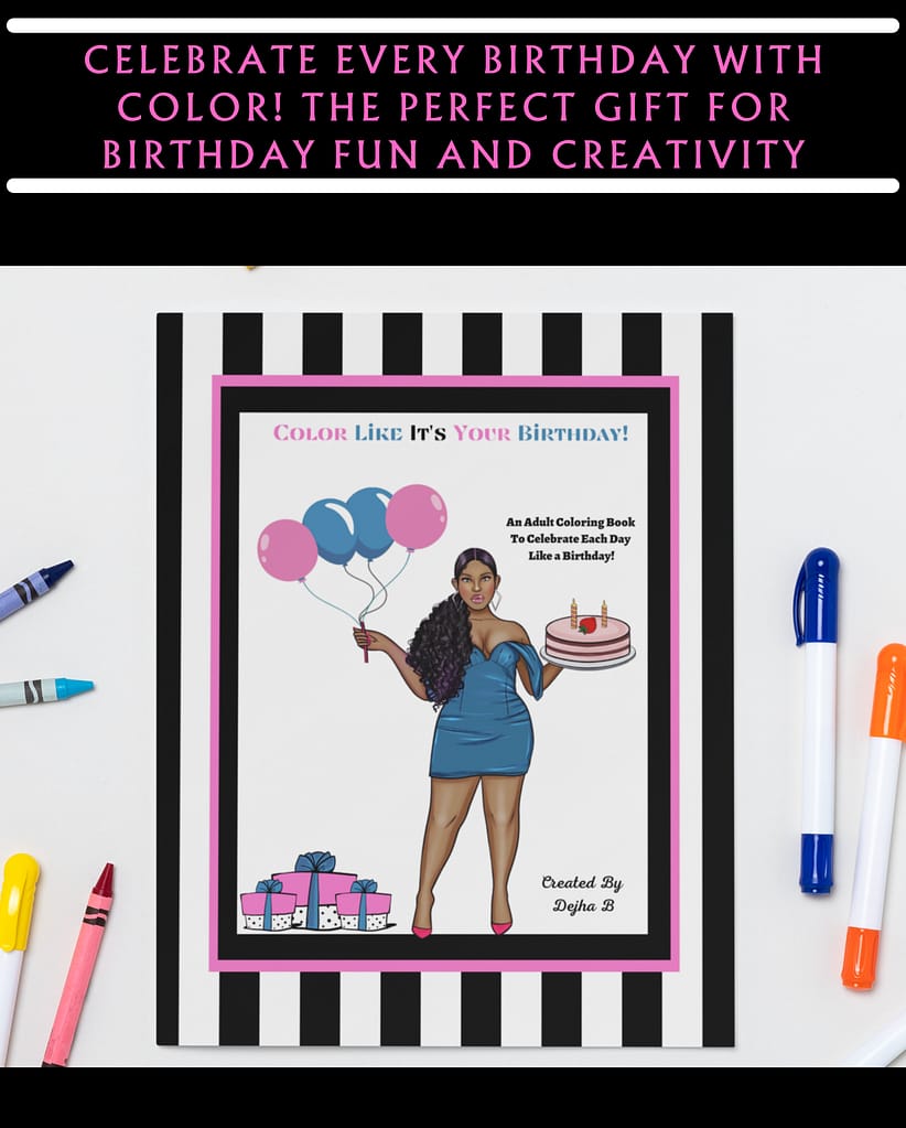 birthday coloring books