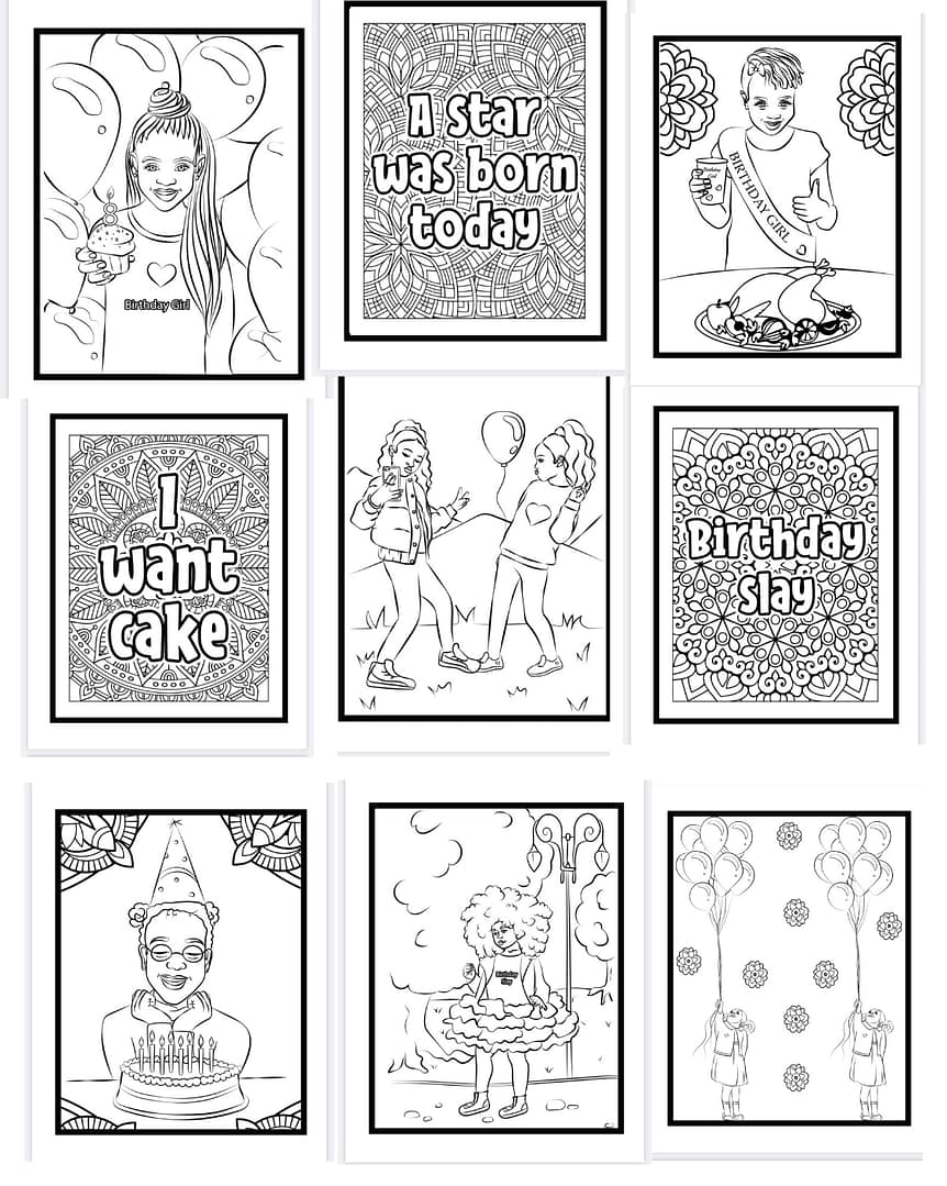 Kids Color Like It's Your Birthday Coloring Book - Image 4