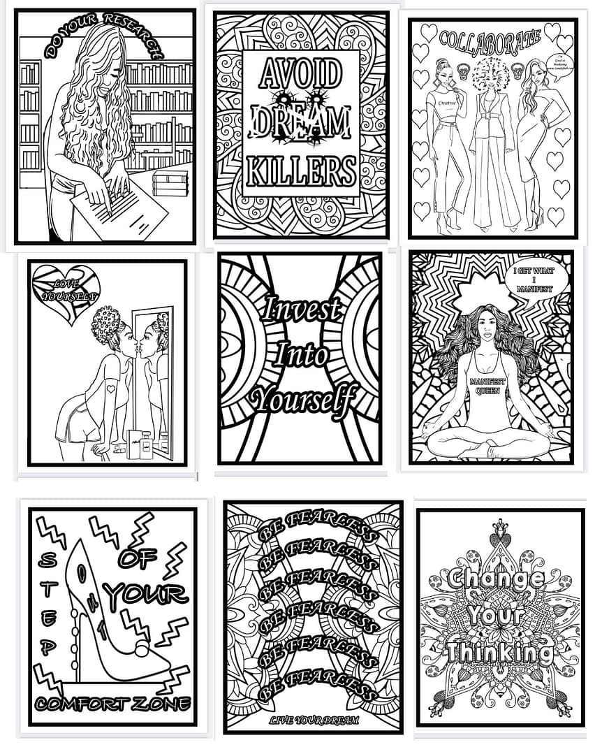 New Mommy and Me Coloring Book Bundle - Image 6