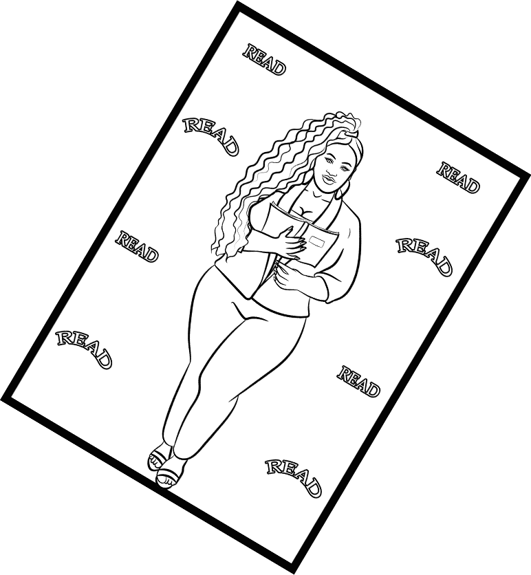 New Year New Mindset Adult Coloring Book - Dejha B Coloring